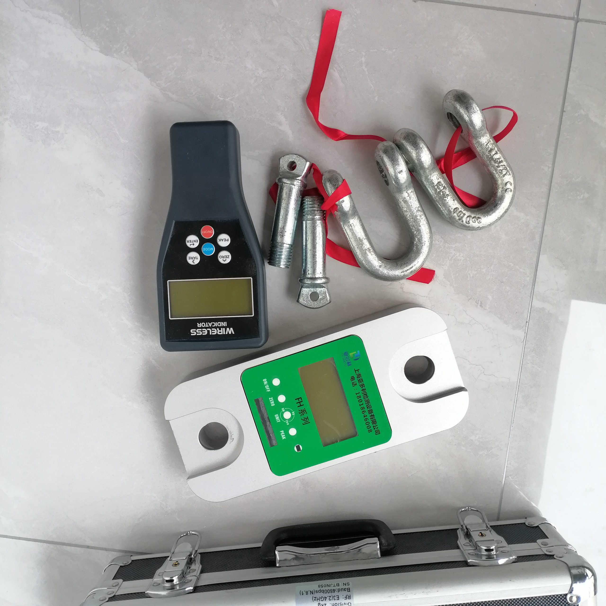 450t抗干扰测力计应用