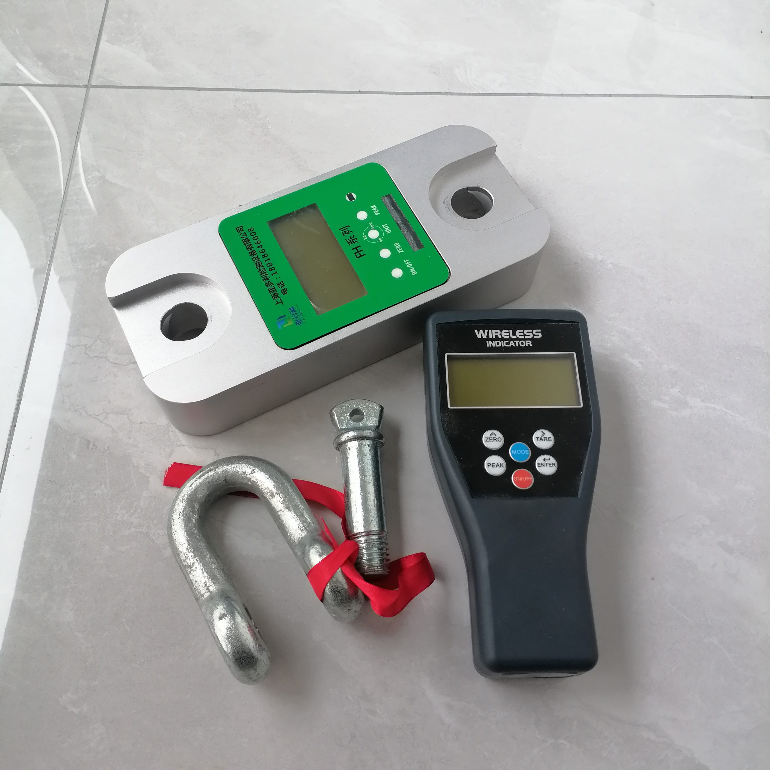 150吨电子无线拉力表